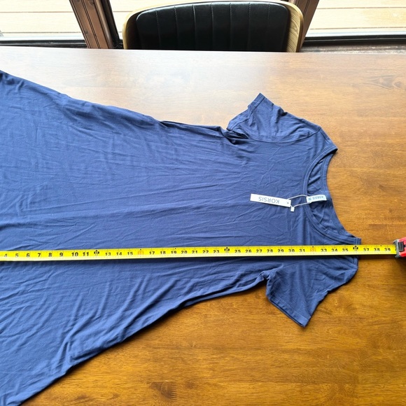 Classic A-Line Navy Mini Dress NWT - Picture 4 of 7